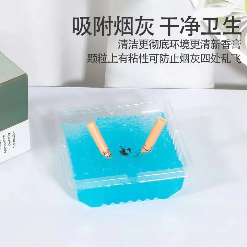 Disposable ashtray creative no-wash can be used with smoke-killing sand lazy portable ashtray manufacturer wholesale