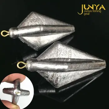 10g/20g/30g/40g/50g/60g/80g/100g/120g/150g Popcorn-shaped Fishing Lead Sinkers Tools Hollow Lure Lead Weights Fishing Tackle