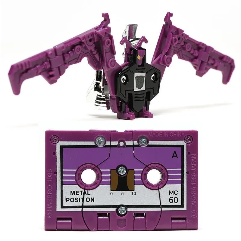 Transformation Toy G1 Laserbeak Frenzy Ravage KO Version Action Figure Collection Gift Movable Dolls