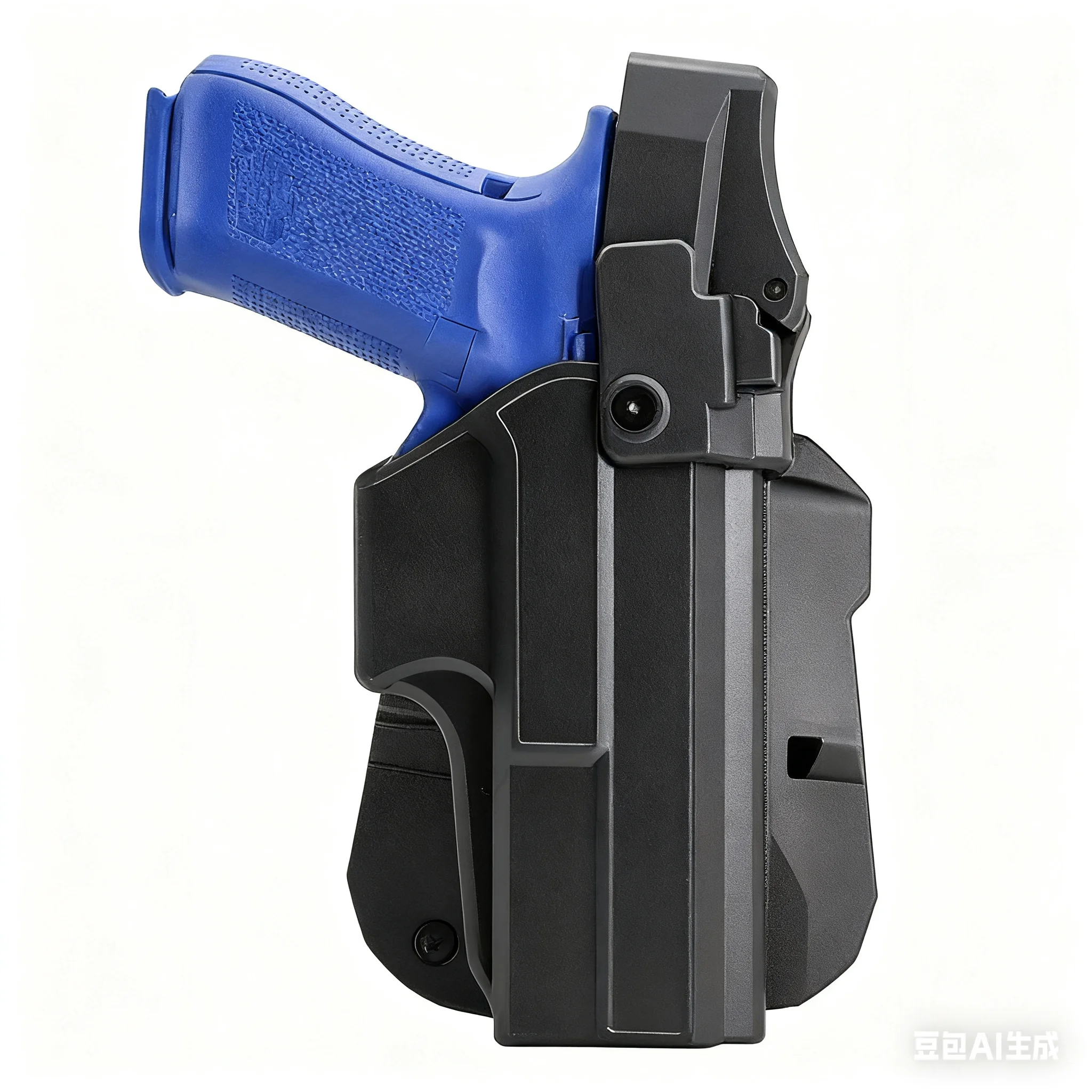 Military-Grade 360° Rotating Polymer Holster Anti-Snatch Quick Draw System Holster For Glock 17/22 Gen 1-5 Durable Lightweight