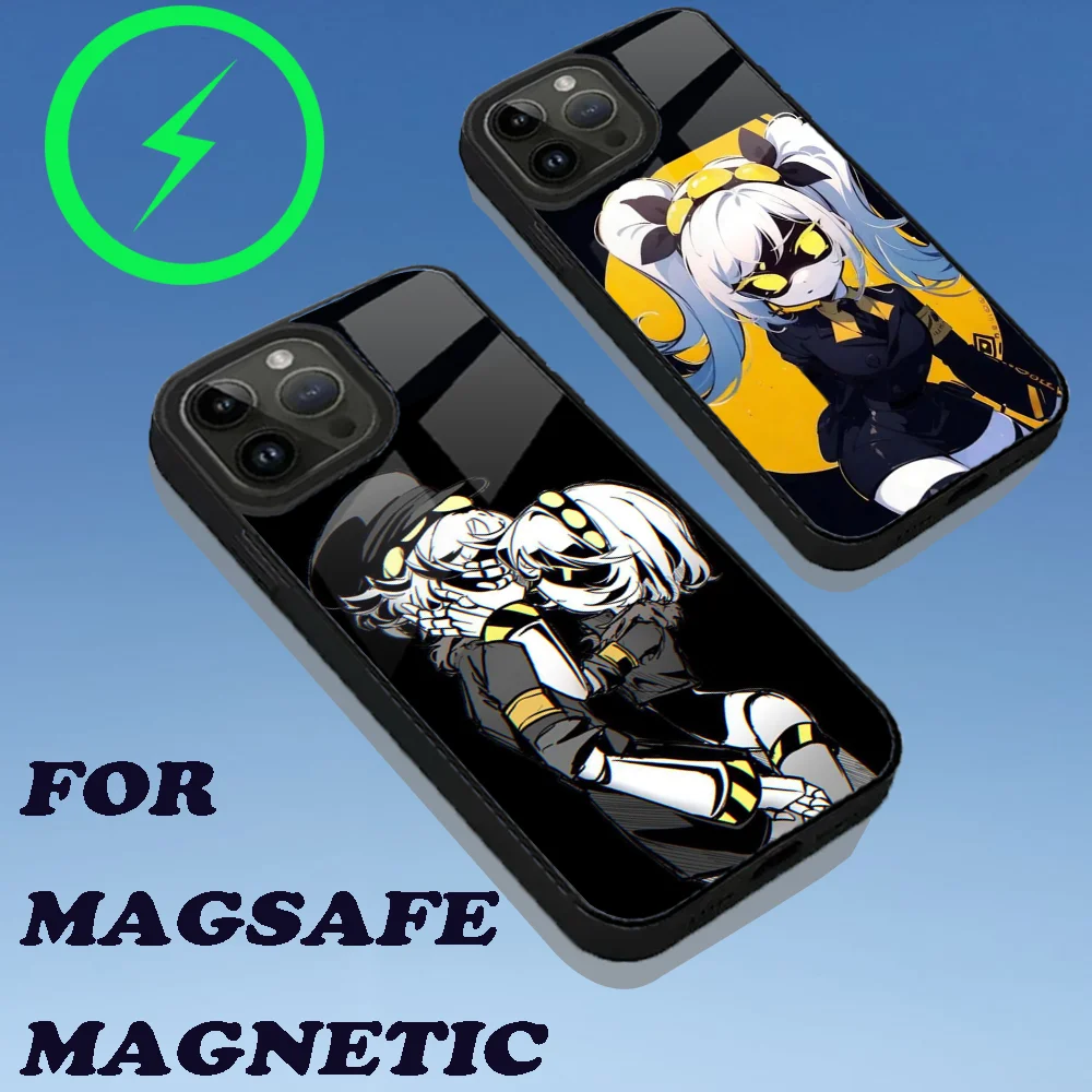 

M-murder-drones Phone Case For iPhone 16,15,14,13,12,11,Plus,Pro,Max Mini Magsafe Magnetic Wireless Charging