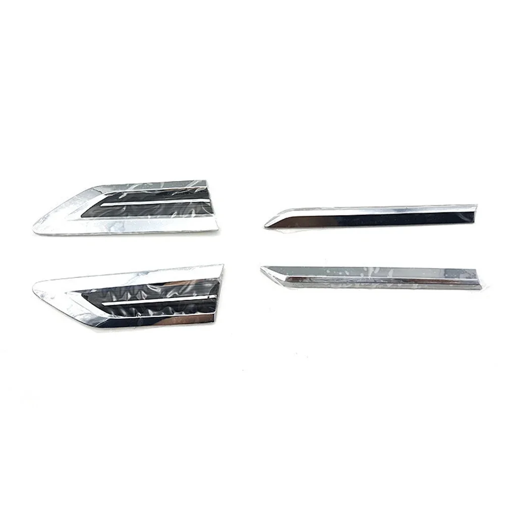 

OEM Number Not Included Badge Stickers Cover Trim ABS Material Chrome Finish Easy To Install Personalized Car Accessory