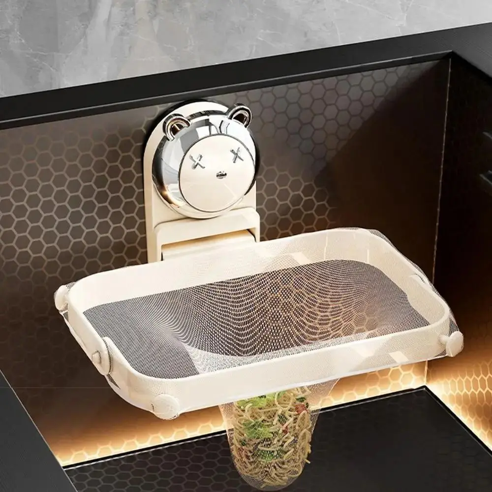 

Сливная стойка на присоске, одноразовая сетка для фильтра, противозасоряющаяся дренажная стойка, многофункциональная складная сливная корзина для очистки раковины