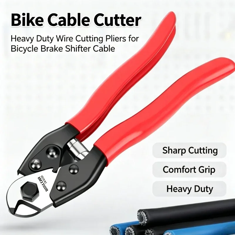 Bicycle Cable Pliers Mountain Road Bike Cable Cutter Steel Wire Scissors Brake Shifting Inner Wire Repair Hand Tool