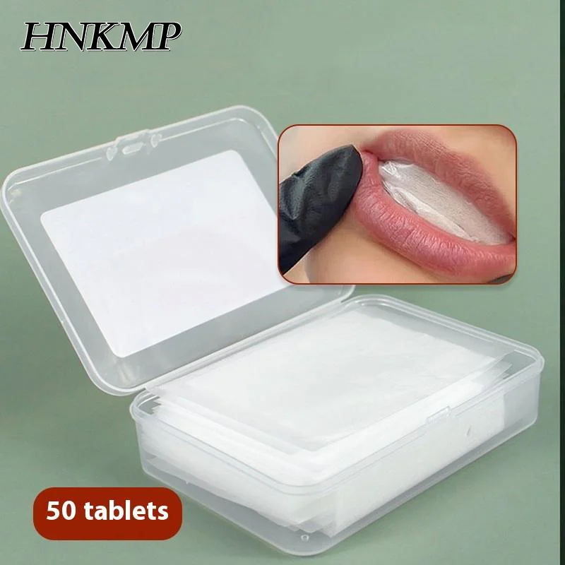 

30/50pcs Microblading Tattooed Lip Oral Isolation Pad Tattoo Lip Disposable Protective Pad Film Permanent Makeup Tattoo Accessor