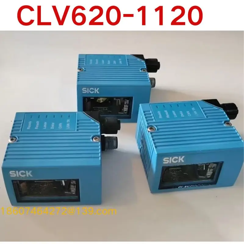 Second-hand test OK  CLV620-1120 barcode reader barcode recognition sensor 1041549