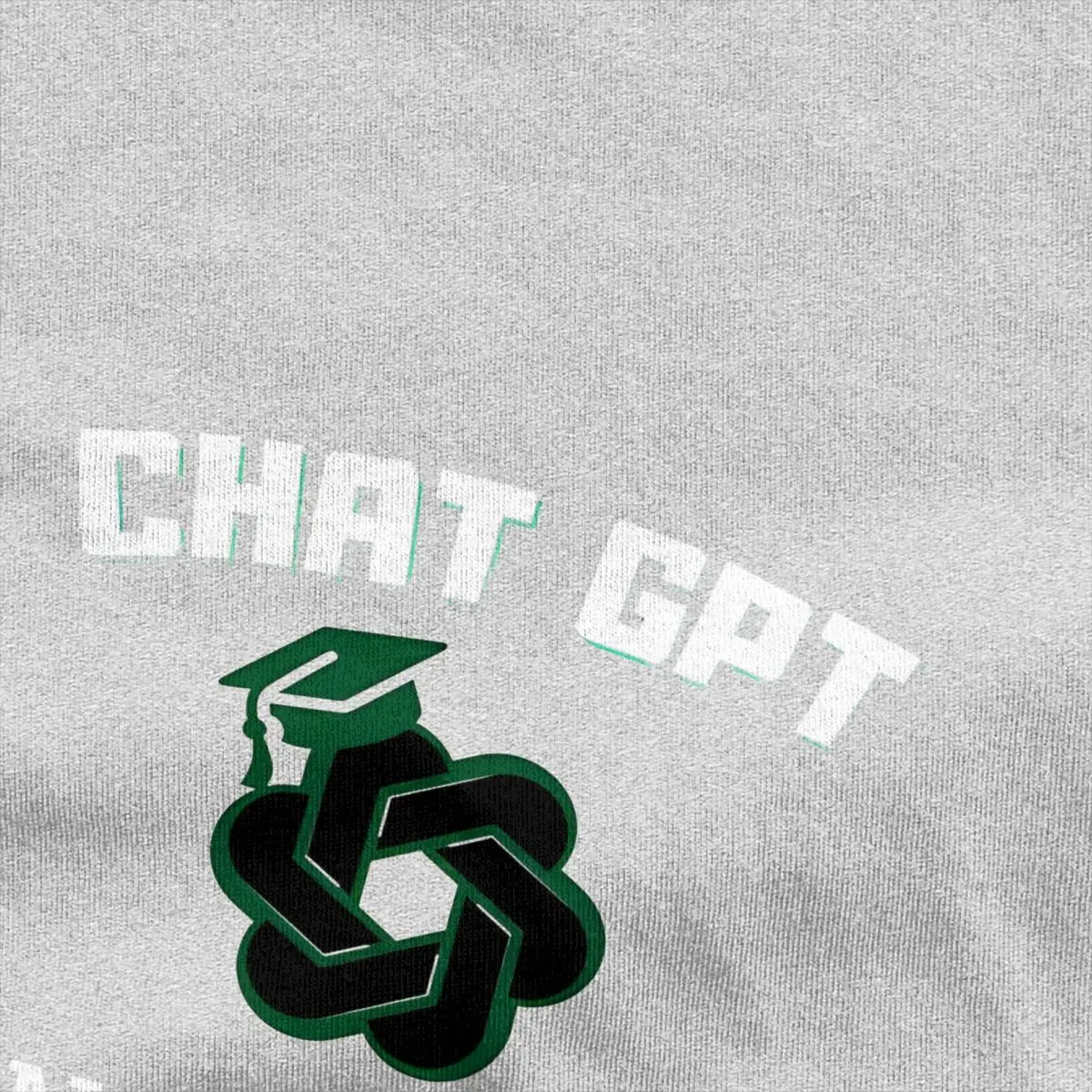 Chat Gpt T Shirt Men's University Vintage Cotton T Shirts Summer O Neck Leisure Tee Shirt Wholesale Oversized Clothing