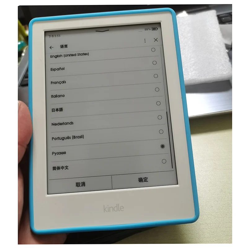 Original kindle 8th kindle 6th 7th e-book usado kindle 6 7 8 leitor tela de toque ebook sem luz de fundo e-ink tela de tinta de 6 polegadas