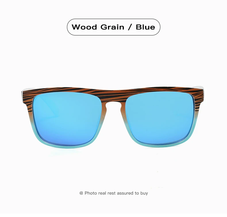 KAROS Polarisierte Sonnenbrille für Herren/Damen, Camo-Rahmen, UV400-Schutz zum Fahren, Angeln, Radfahren – Detail 27