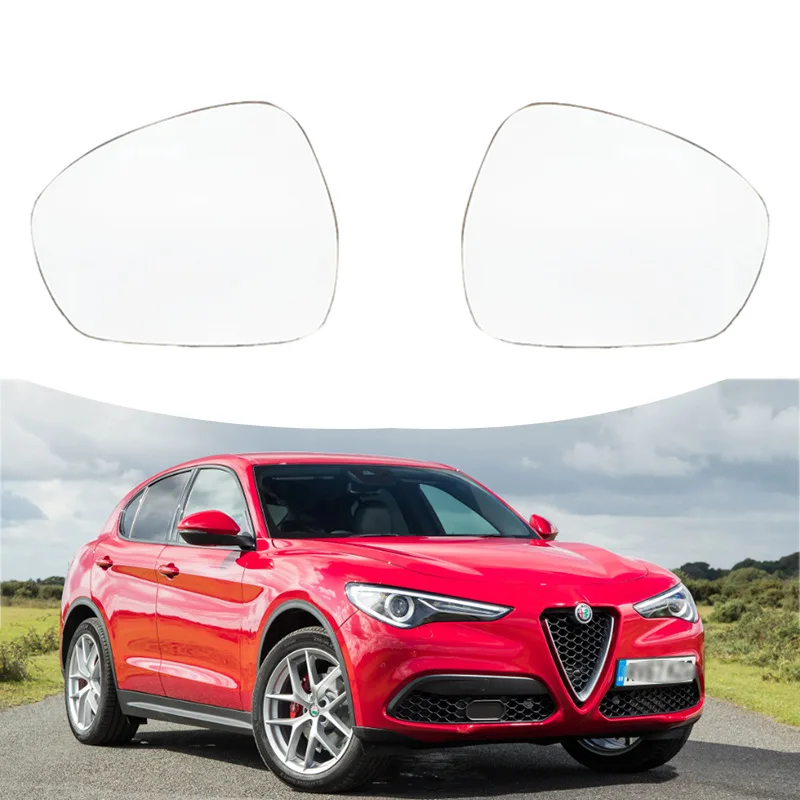 

For 17-19 Alfa Romeo Stelvio reversing lenses, heated rearview lenses, and reflectors