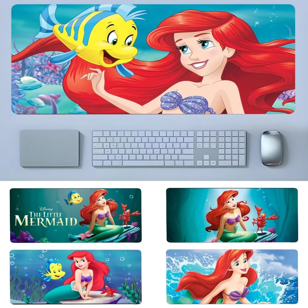 

The Little Mermaid A-Ariel Princess Mousepad New Arrivals Large Gaming Mousepad L XL XXL Gamer Mouse Pad Size For Keyboards Mat