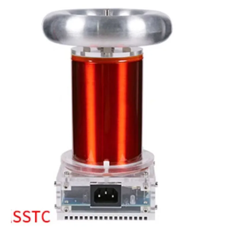 

AC110-240V SSTC Music Tesla Coil DIY Finished High Frequency Generator 250W Arc Length 20cm