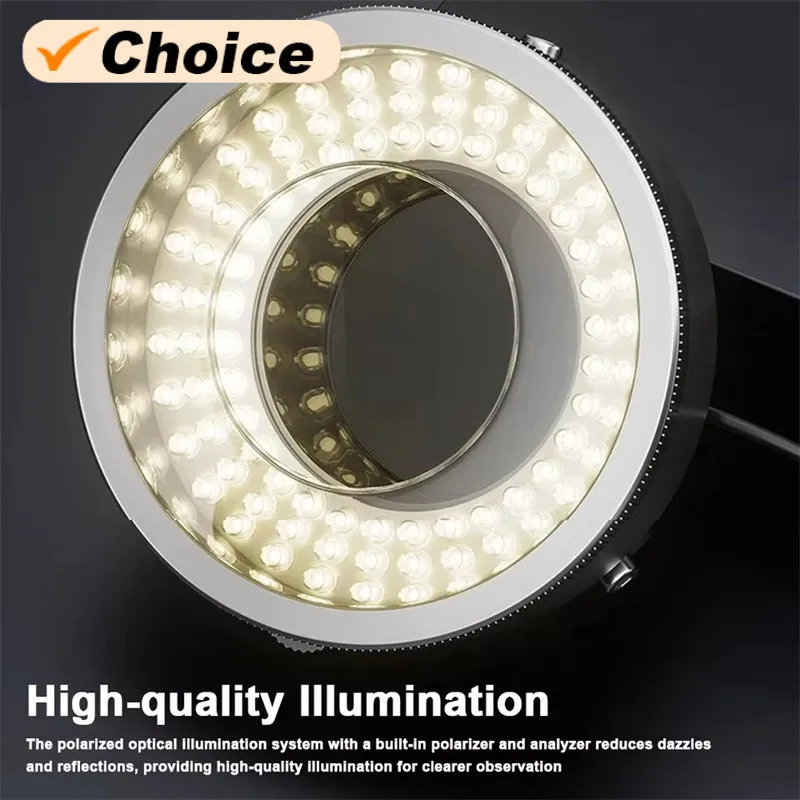 

iFixes iL37 Поляризованный кольцевой светильник для микроскопа 96, светодиодный антибликовый регулируемый холодный светильник для телефона, инструмент для пайки печатных плат