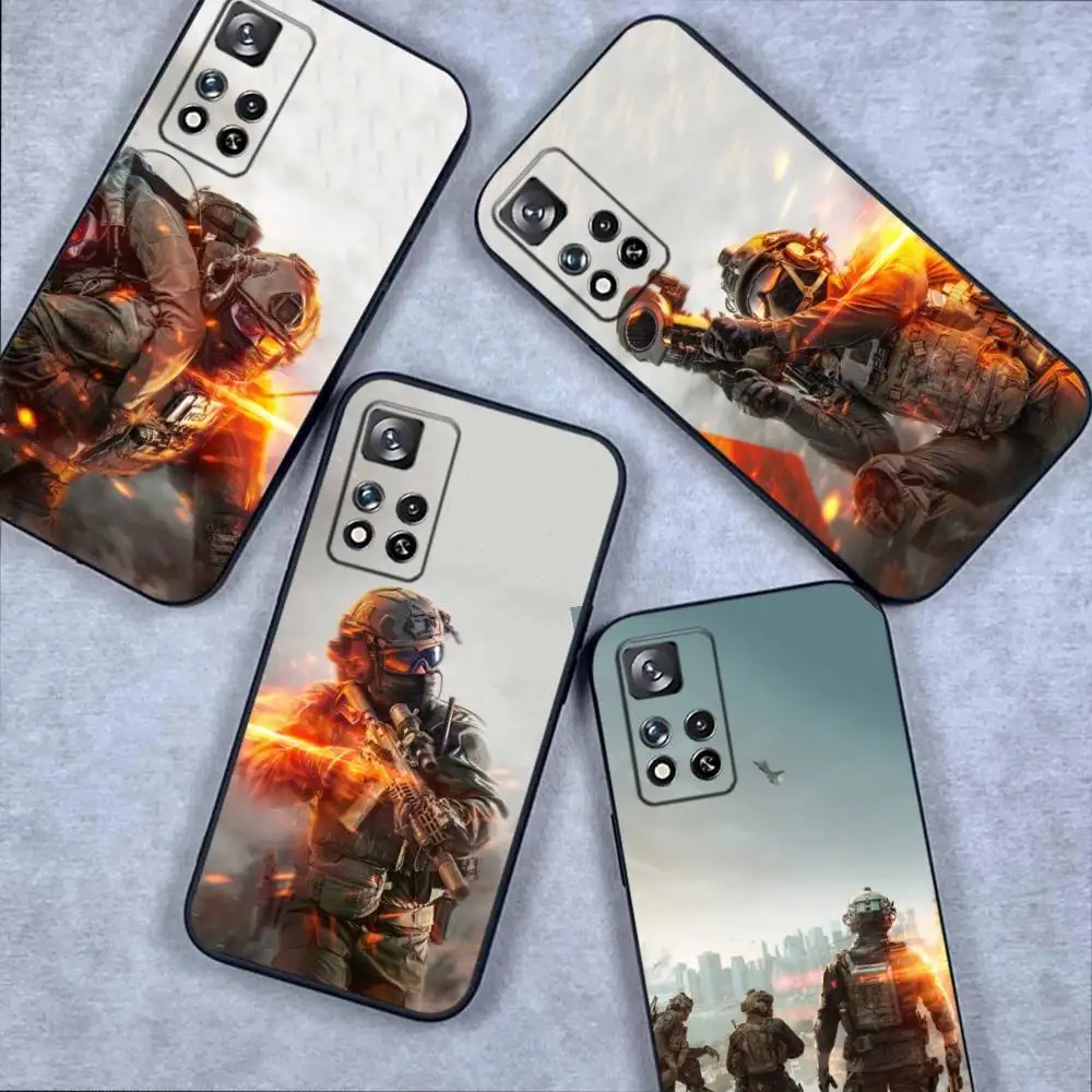 

Game B-Battlefield 6 Phone Case For Samsung S10,S21,FE,S21 ,Note 20,10 S25,S24,S23,Ultra,S9,S22,Plus Soft Shell Funda