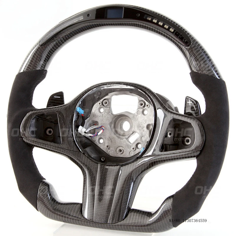 Factory direct sales: Carbon fiber smart steering wheel paddle shifters for BMW 8 Series 850i, suitable for modification and upg