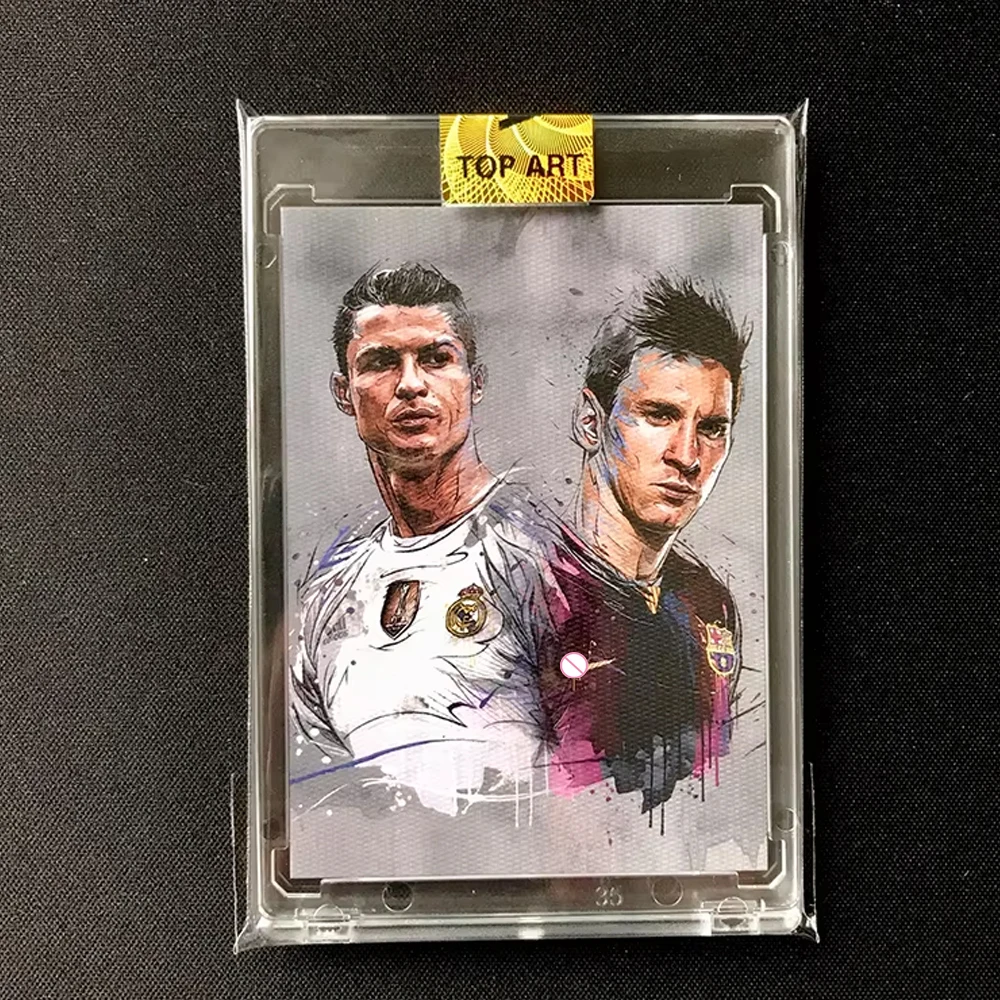 Panini Star Card DIY Card Cristiano Ronaldo Messi Jordan James Kobe Bryant Curry Hand-Drawn Collectible Card Holiday Gifts