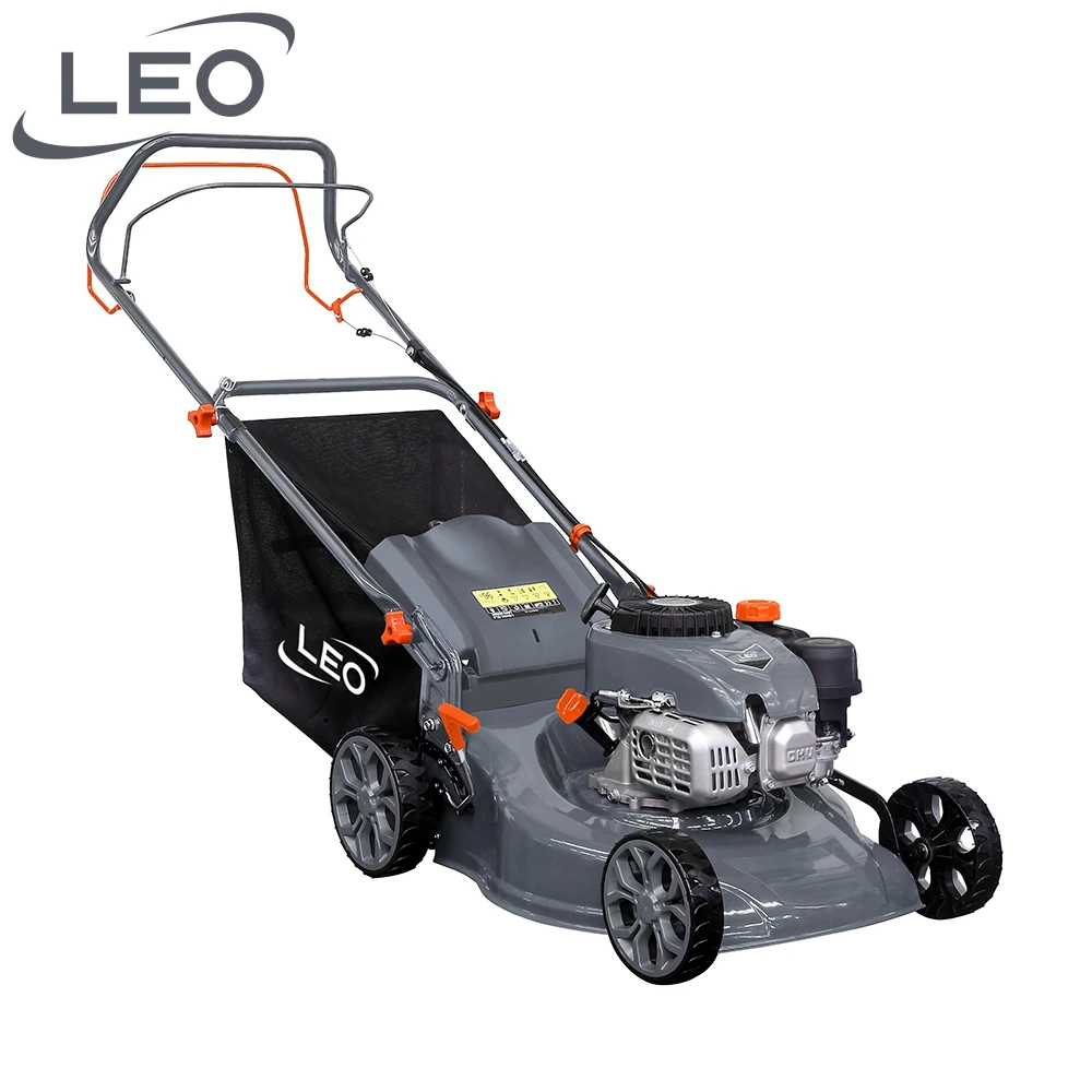 LEO LM46Z-L(NP130) جزازة العشب اللاسلكية البنزين مقبض قابل للطي محرك قطع العشب Sod آلة القطع بالجملة