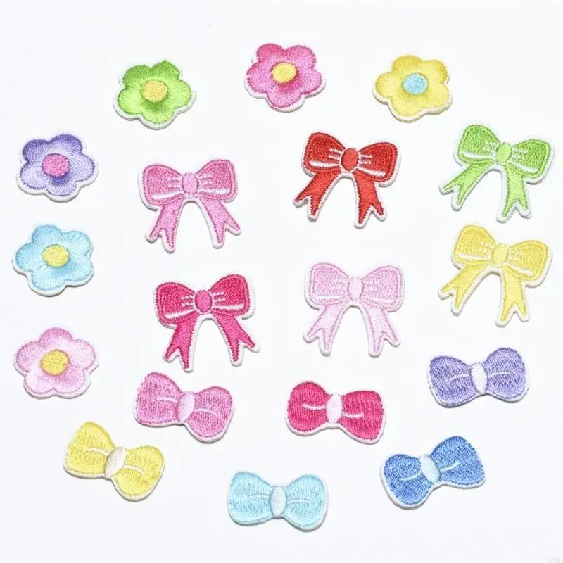 18pack beaux appliques brodées.