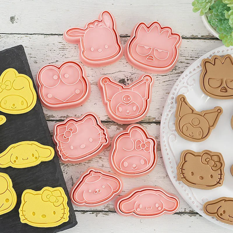 Cartoon Biscuit Mold Rice Roll Watermelon Mold Cookie Mold Press DIY Baking Accessories Cookie Cutter Cookie Cutter