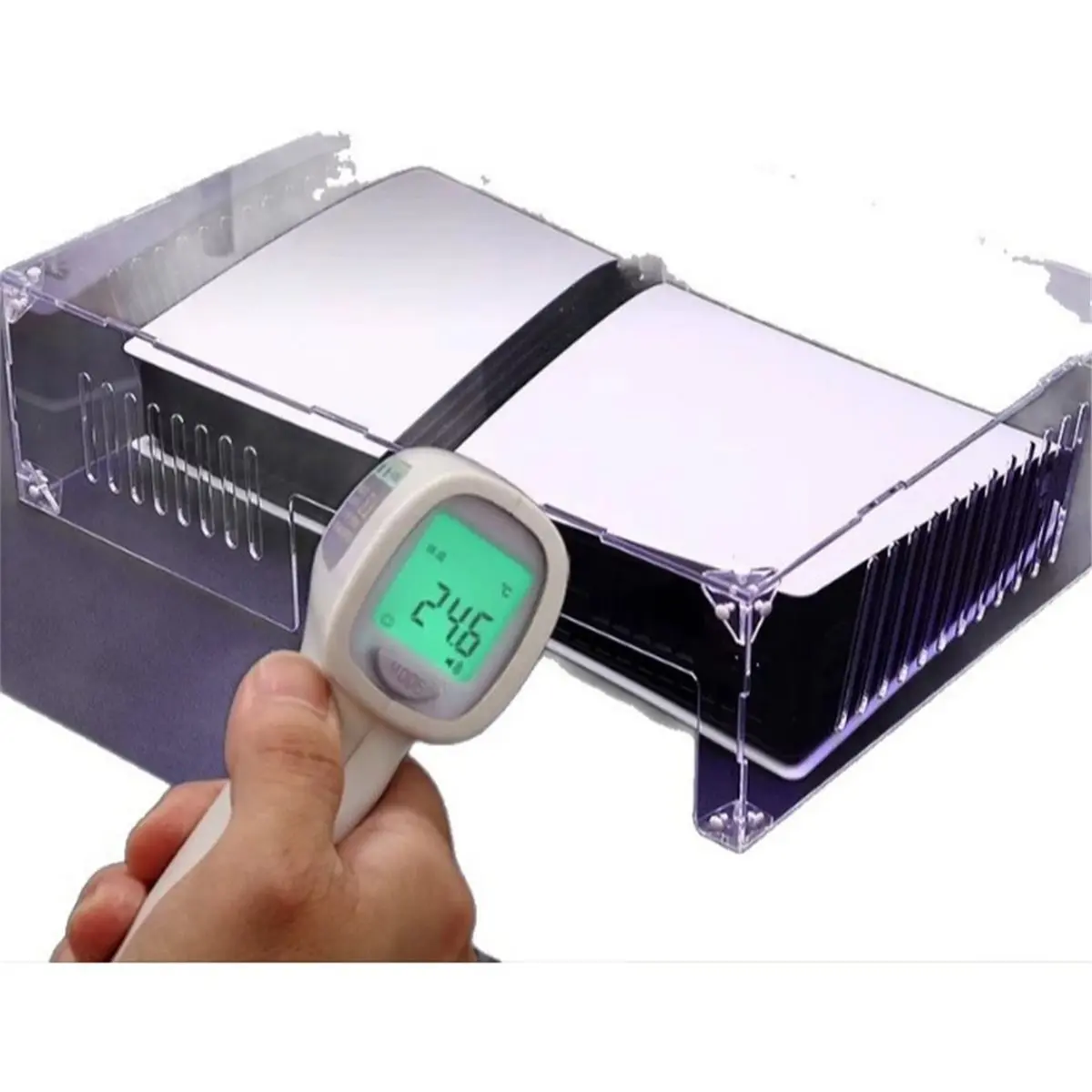 Horizontal Clear Acrylic Dust Proof Cover for Slim and Pro Clear Acrylic Protector for Horizontal Setups