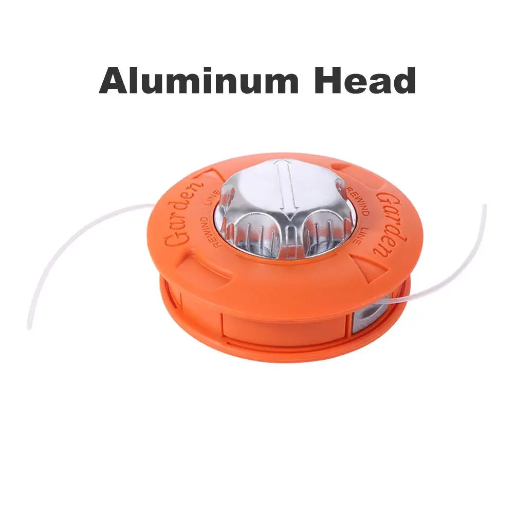 M10 Grasmaaierkop Aluminium 2-lijns Grastrimmerkop Dikker Tuingereedschap Maaier Bump Spool Bosmaaier Accessoires