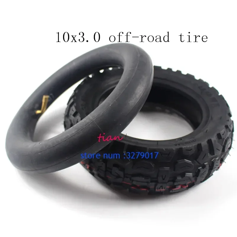 High Performance 10x3.0 Inner And Outer Tire 10*3.0 Tube Tyre For  KUGOO M4 PRO Electric Scooter Go Karts ATV Quad Speedway