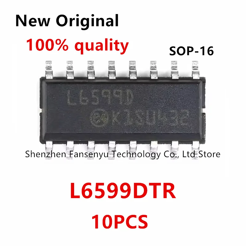 

(10piece)100% New L6599DTR L6599D L6599 SOP-16 Chipset.