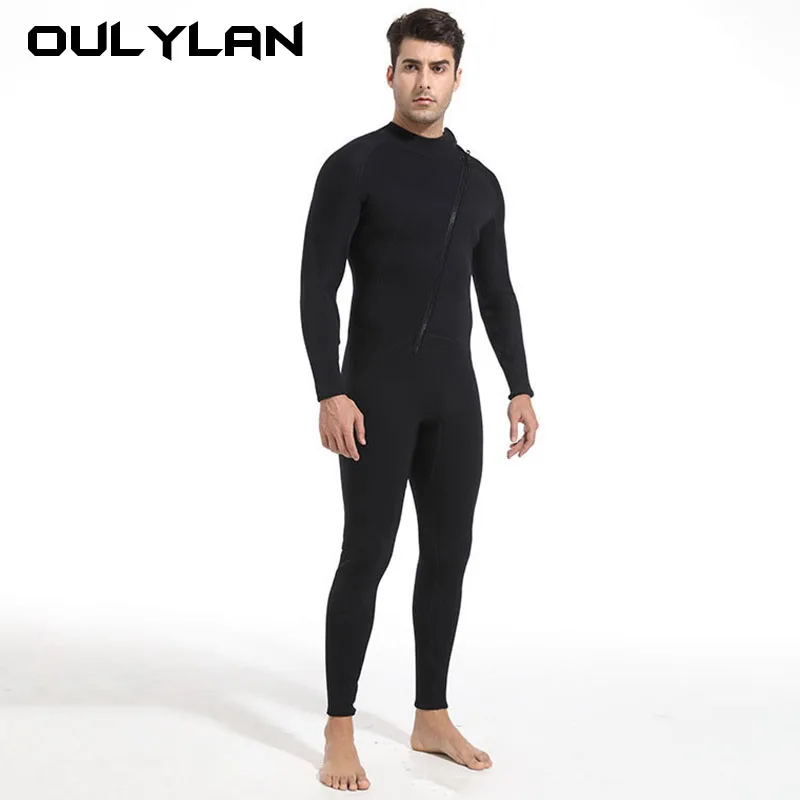 

Wetsuit Top Men's 1.5mm Neoprene Wetsuits Jacket Front Zipper Long Sleeves Diving Suit for Men Snorkeling Scuba Diving