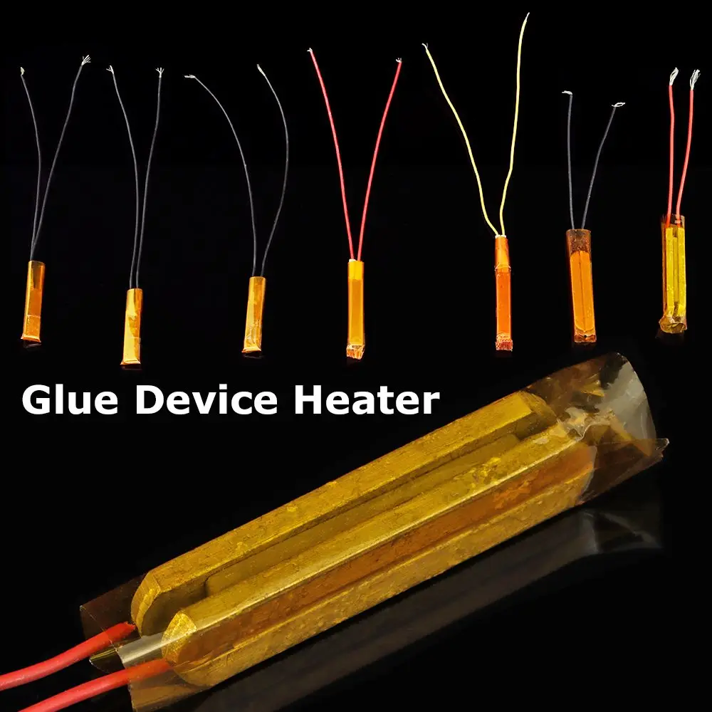 12~100W 220V Glue Device Heater PTC Ceramic Heating Core Hot Melt Replacement Parts High Quality Power Tool Accessories