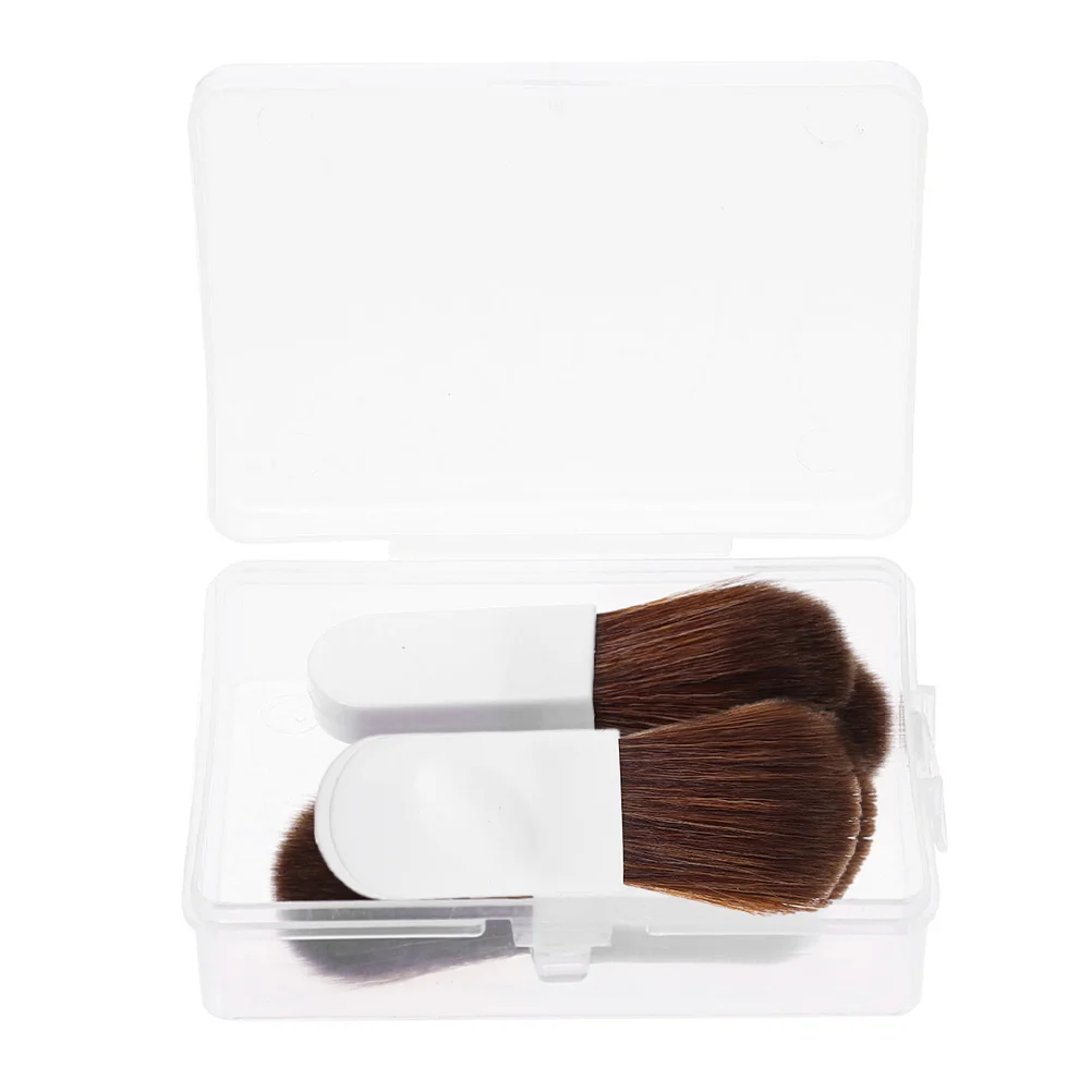 

Blush Brush Portable Makeup Lady for Cheeks Powder Mini Rouge Applicator