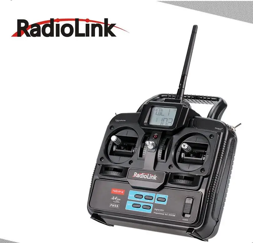 RadioLink T6EHP-E 2.4G 6CH telecomando sistema di controllo radio trasmettitore & R7EH 7CH 7 canali ricevitore TX RX