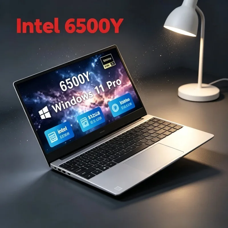 2026 Laptop 14.1" Intel 6500Y 32GB RAM 2TB SSD 5000mAh Windows 11 for Office Home Study