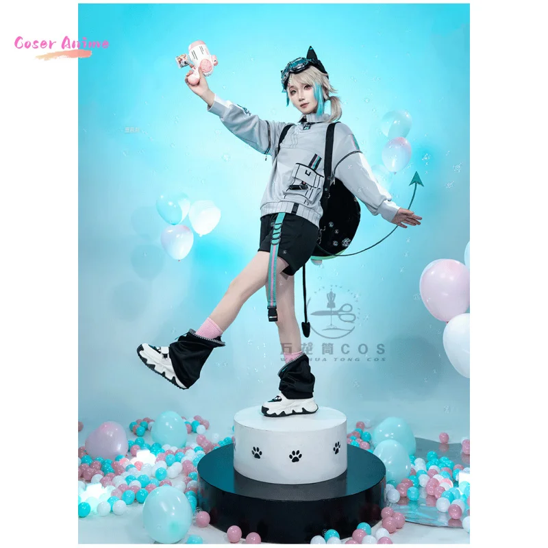 Juego VirtuaReal Aza Cosplay disfraz uniforme fiesta de Halloween para mujeres hombres accesorios de carnaval