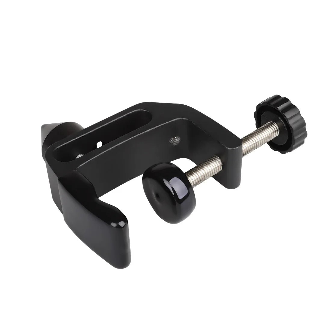 Clarinet Desk Support Stand with Heavy-Duty Clamp, ABS Metal Black Clip for Cork Sanding, Clarinet Repair Tool