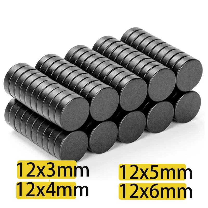 

100 шт., круглые магниты 12x4 12x5 12x6 12x7 мм