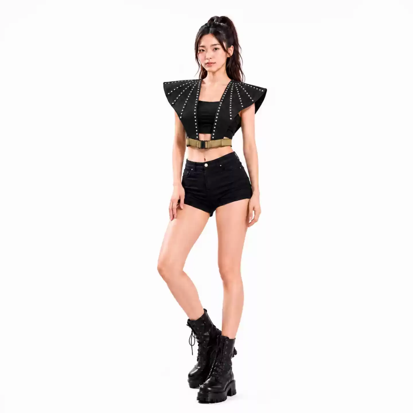 LED Women's Vest, Stage Gogo Performance Clothes, Annual Meeting KTV Fluorescent Atmosphere Clothes