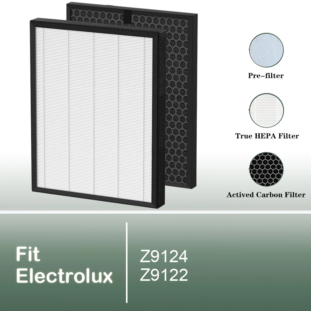 

Замена фильтра очистителя воздуха для Electrolux Z9124 Z9122, набор фильтров с активированным углем и HEPA