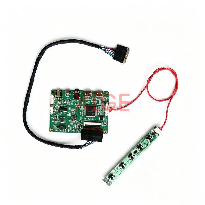 Комплект платы управления для B156HTN03 N156HGE B156HTN01 B156HTN02, DIY-набор для ноутбука, экран 1920x1080, 40-контактный LVDS, 2 Mini-HDMI, 1920*1080