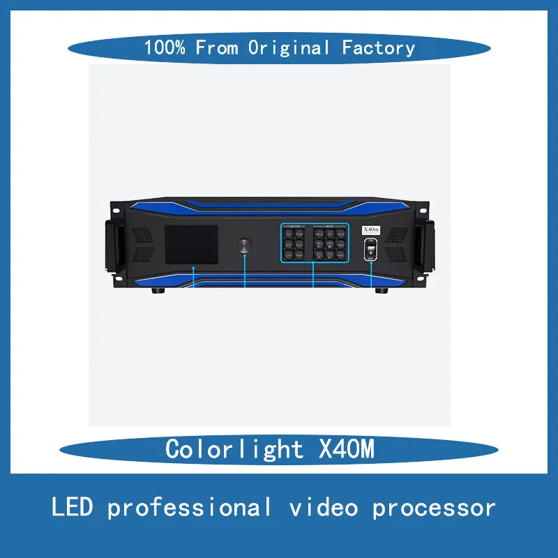 Colorlight X40m LED professional video processor, supporting 26 million pixels and six window display, 4K graphics