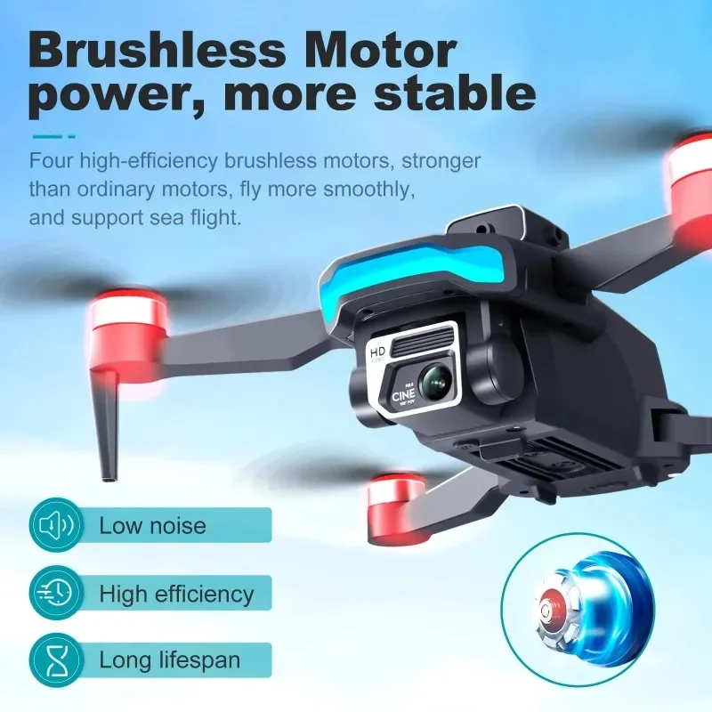 S132 RC Drone GPS with 8K Professional Dual Camera 5G WIFI 360 Obstacle Avoidance FPV Brushless Motor RC Quadcopter Mini Drone