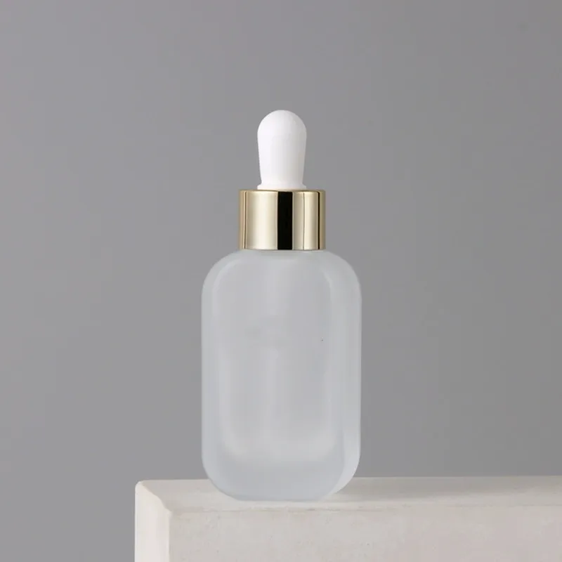 10/30pcs Glass Dropper Bottle Empty Essential Oils Bottle 30ML Aromatherapy Liquid Bottle Travel Cosmetic Essence Packing Bottle