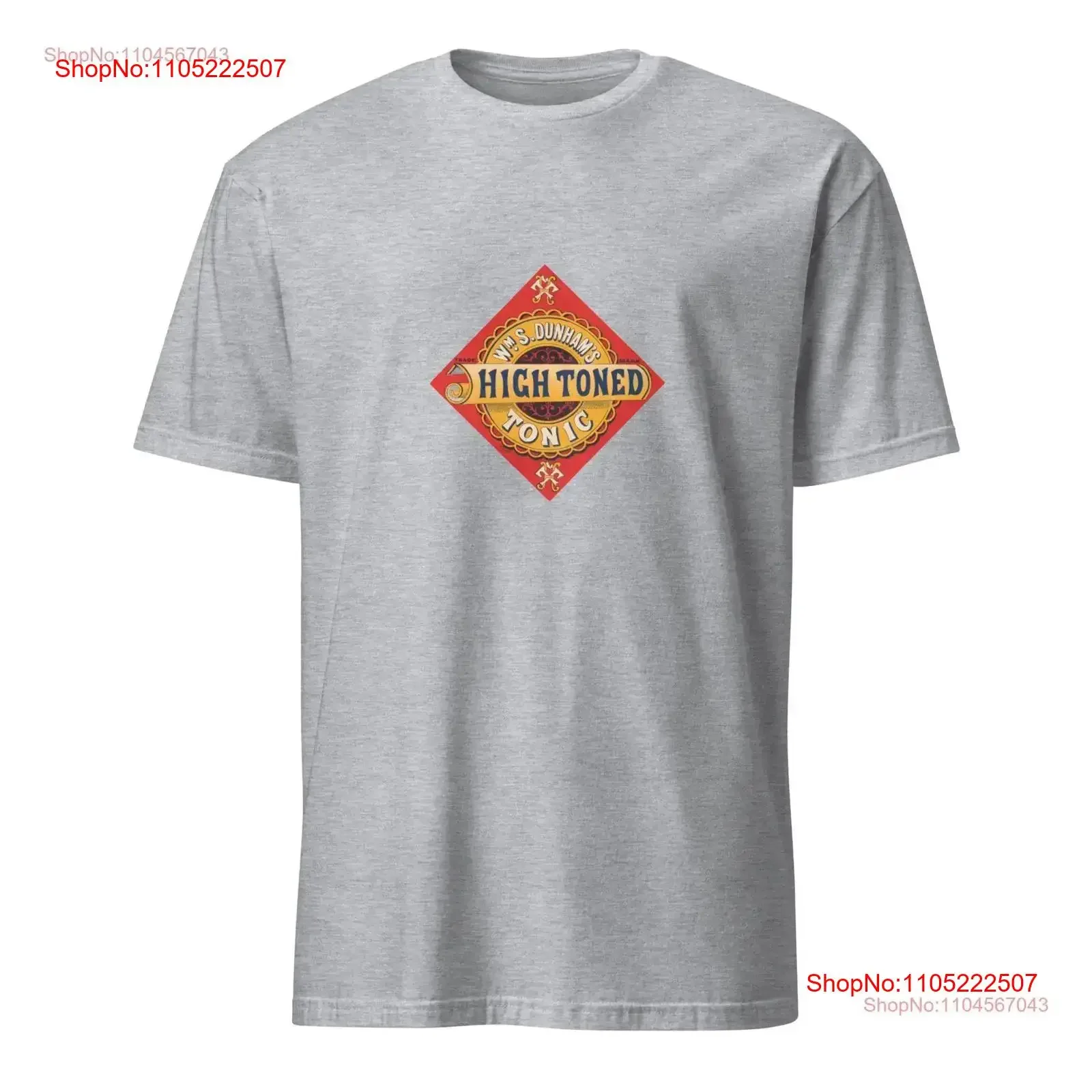 

Vintage Tonic Trademark T Shirt 19th Century Retro Logo 100 Cotton Classic Design for History Buffs Perfect Idea vintage