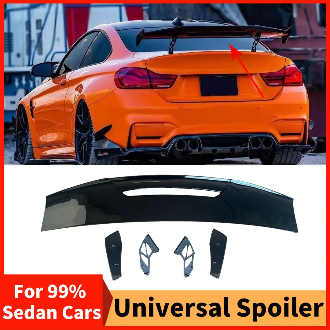 

Багажник для губ, универсальный спойлер на заднее крыло, дефлектор воздушной плотины, аксессуары для тюнинга, отделка для автомобилей седана, декоративные детали в стиле MAD, ремонт