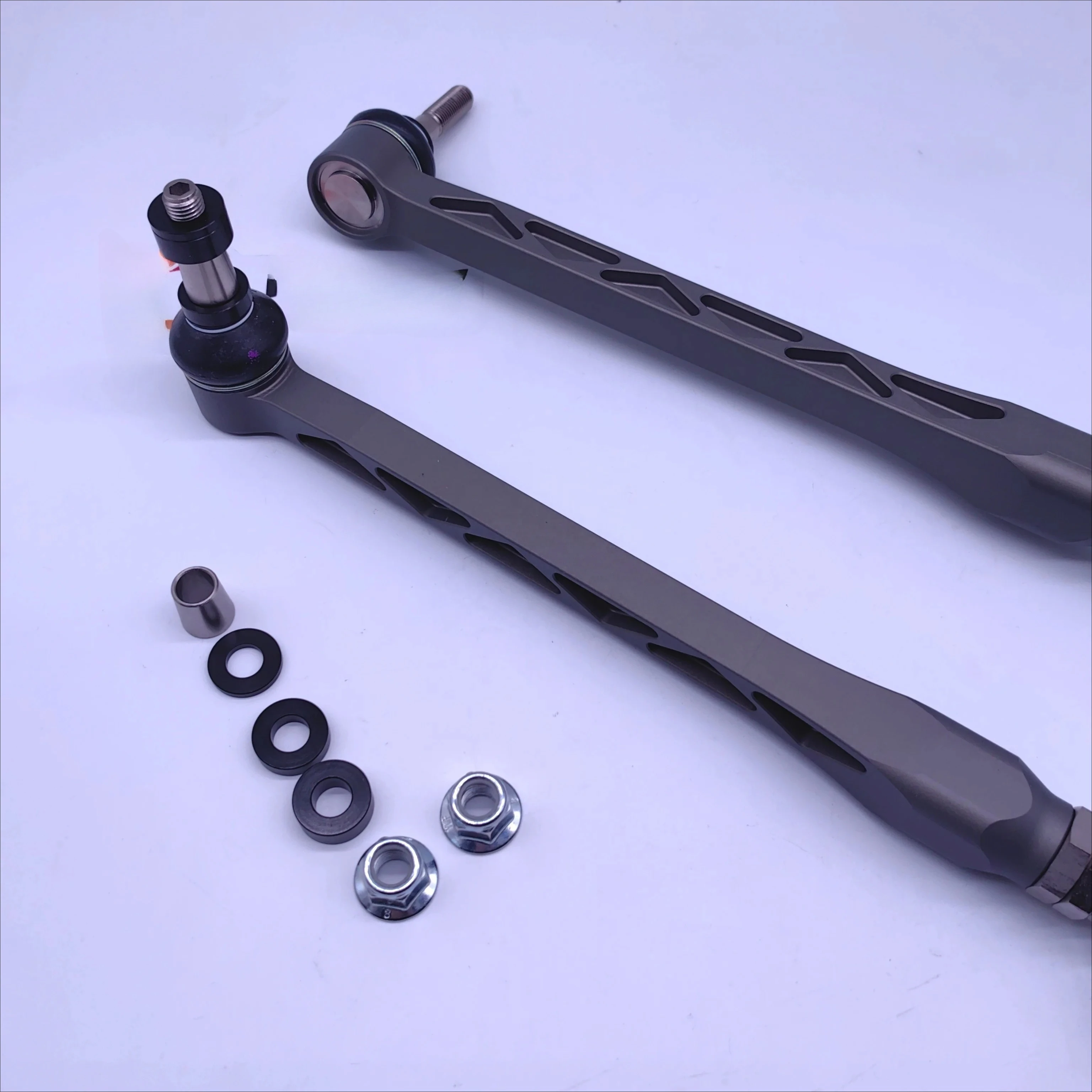 Hot Rear Adjustable Lower Toe Control Arms/Track Rods Kit For Porsche 986/987 Billet Aluminium Made With Spherical Bearings