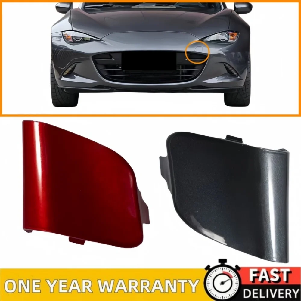 

Auto Front Bumper Tow Hook Cap Towing Eye Cover for Mazda MX-5 Miata MX5 2016 2017 2019 2020 2021 2022 2023