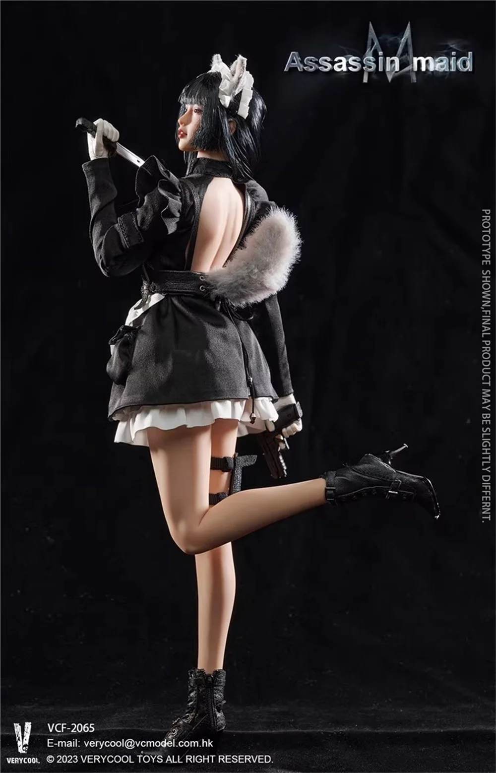 Em estoque 1/6 verycool VCF-2065 feminino menina assassino empregada-michelle conjunto completo figura de ação móvel presente para fãs coletar