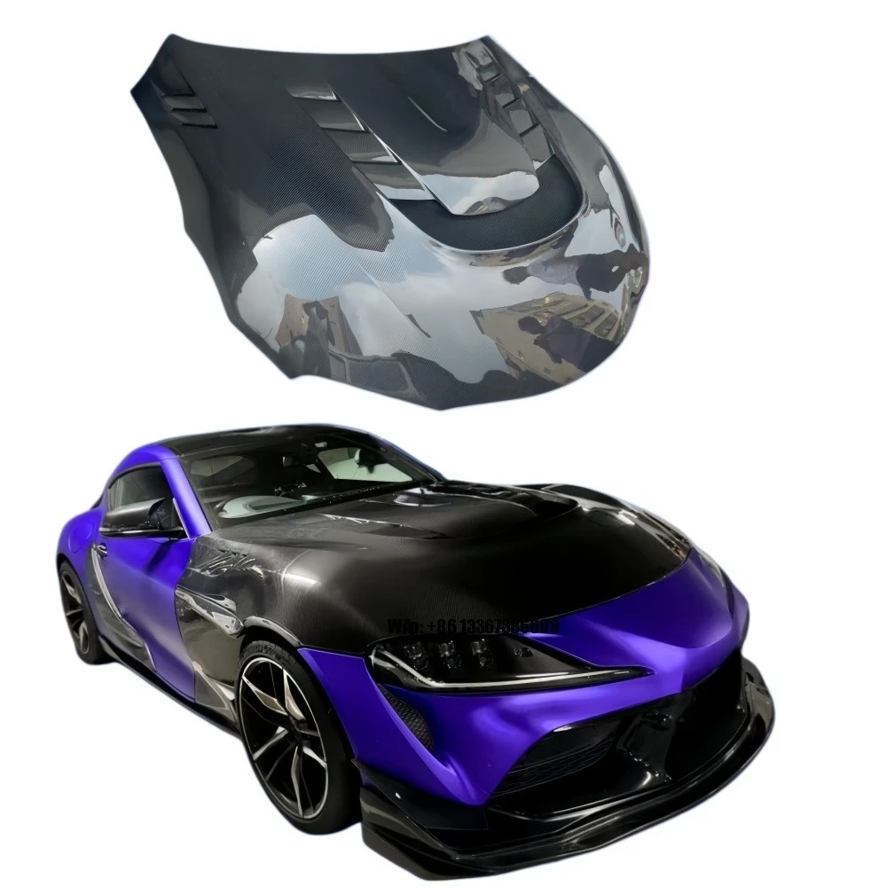 

High Quality Carbon Fiber Engine Hood for GR Supra A90 2019+ Factory Direct Sale