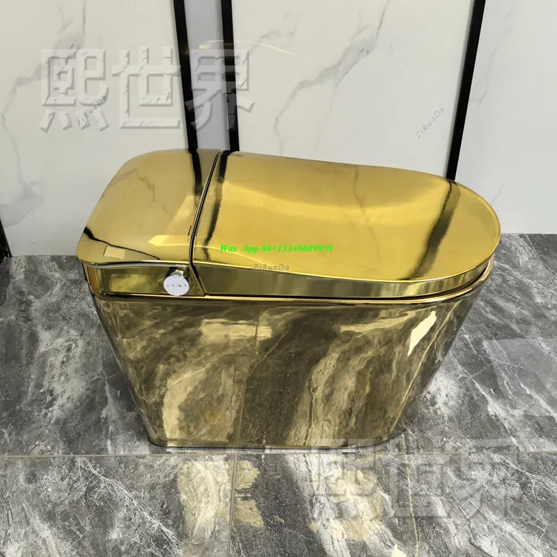 Smart Toilet Local Tyrant Gold Automatic Flip Cover Household Anti-blocking Odor Disinfection Sterilization No Water Pressure