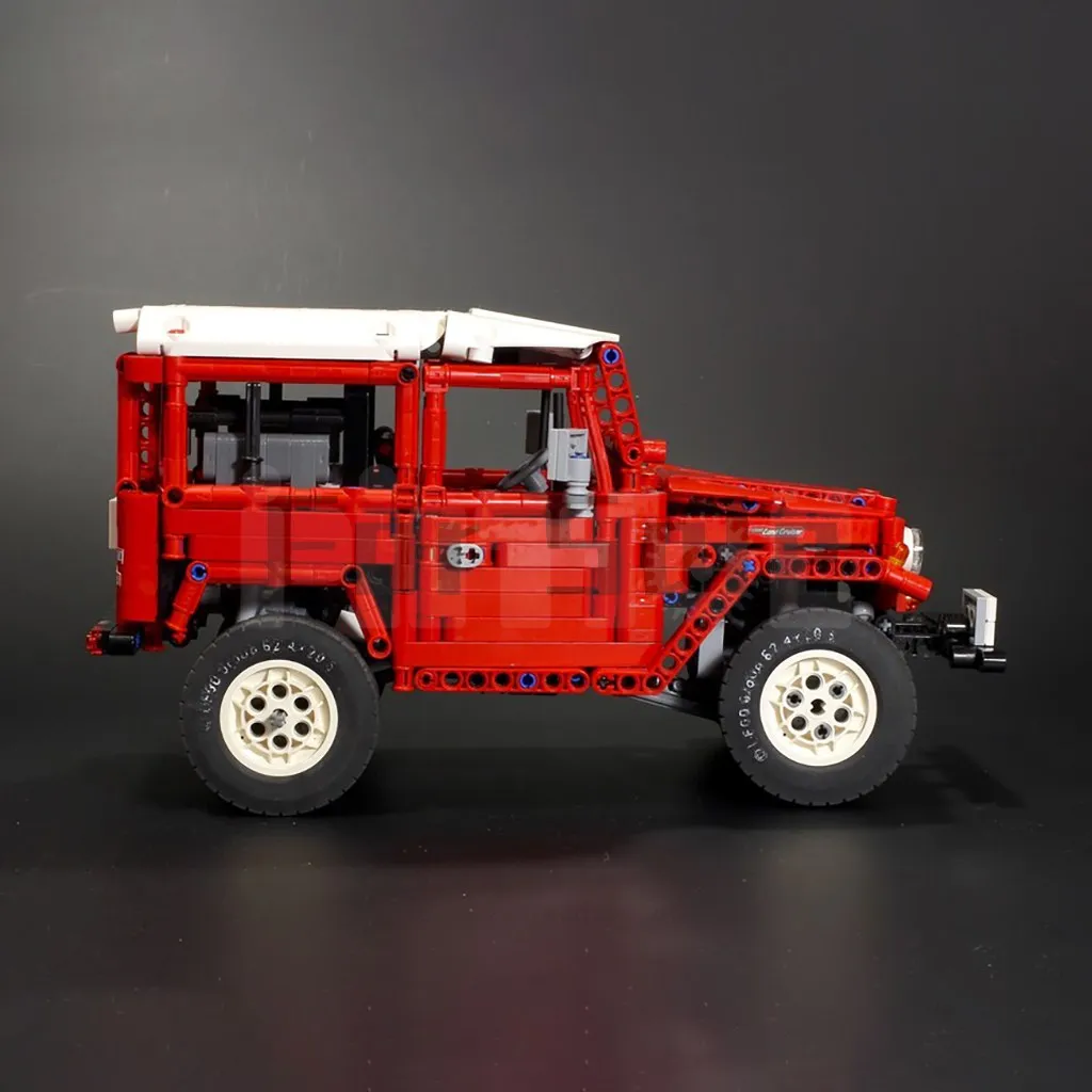 MOC-2770 Land Cruiser FJ40 HARD TOP Expedition durch RM8 Gebäude Block Modell Gespleißt Elektrische Spielzeug Puzzle Kinder Geschenk