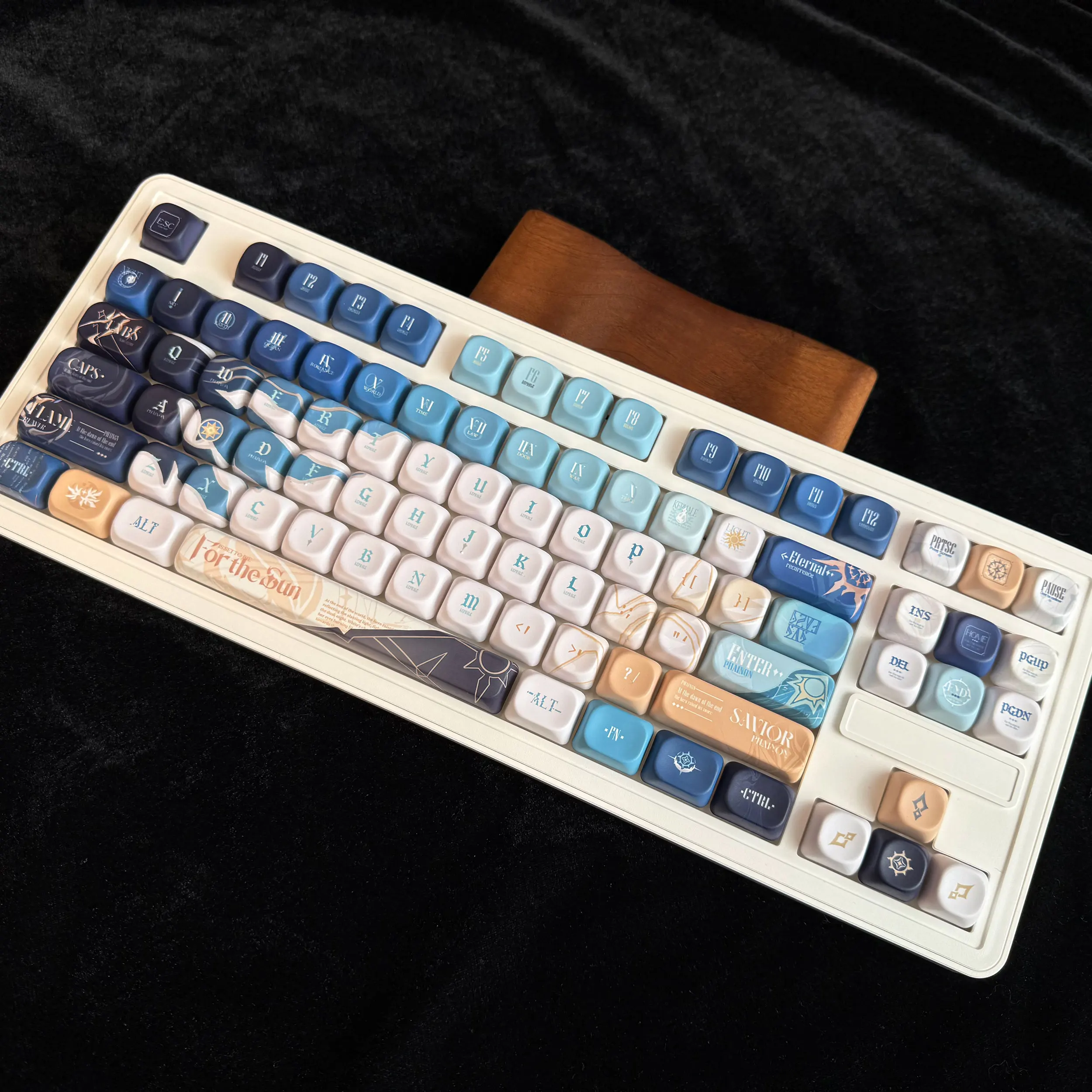 120-клавиш Honkai: колпачки для клавиш Star Rail Phainon Theme Keycap Аниме Game Key Cap PBT DYE SUB Cherry MX Switch для механической клавиатуры